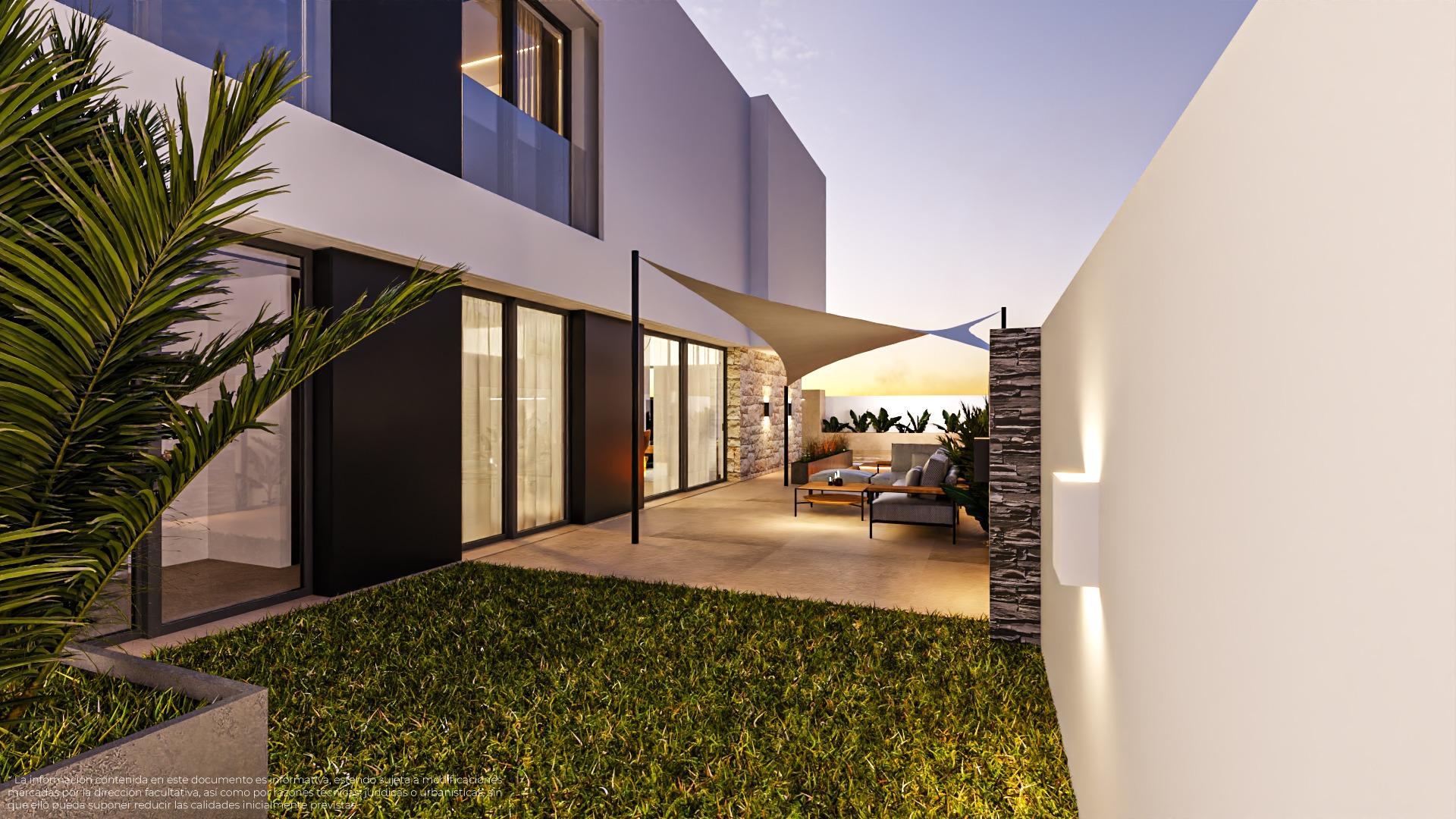 Luxury New Build 4 Bedroom Villa with a Garage for Sale in La Zenia, Orihuela Costa