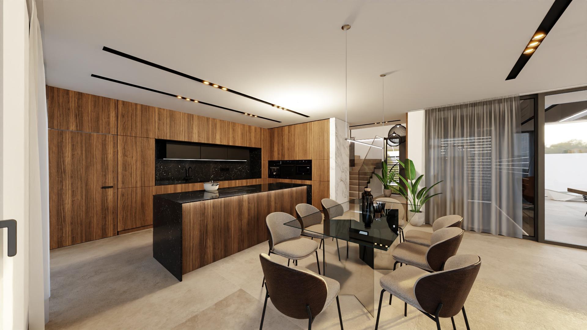 Luxury New Build 4 Bedroom Villa with a Garage for Sale in La Zenia, Orihuela Costa