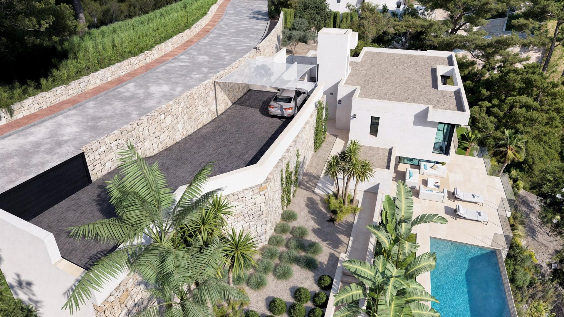 Exceptional New Build 4 Bedroom Villa with Infinity Pool and Panoramic Sea Views for Sale in Benissa Costa