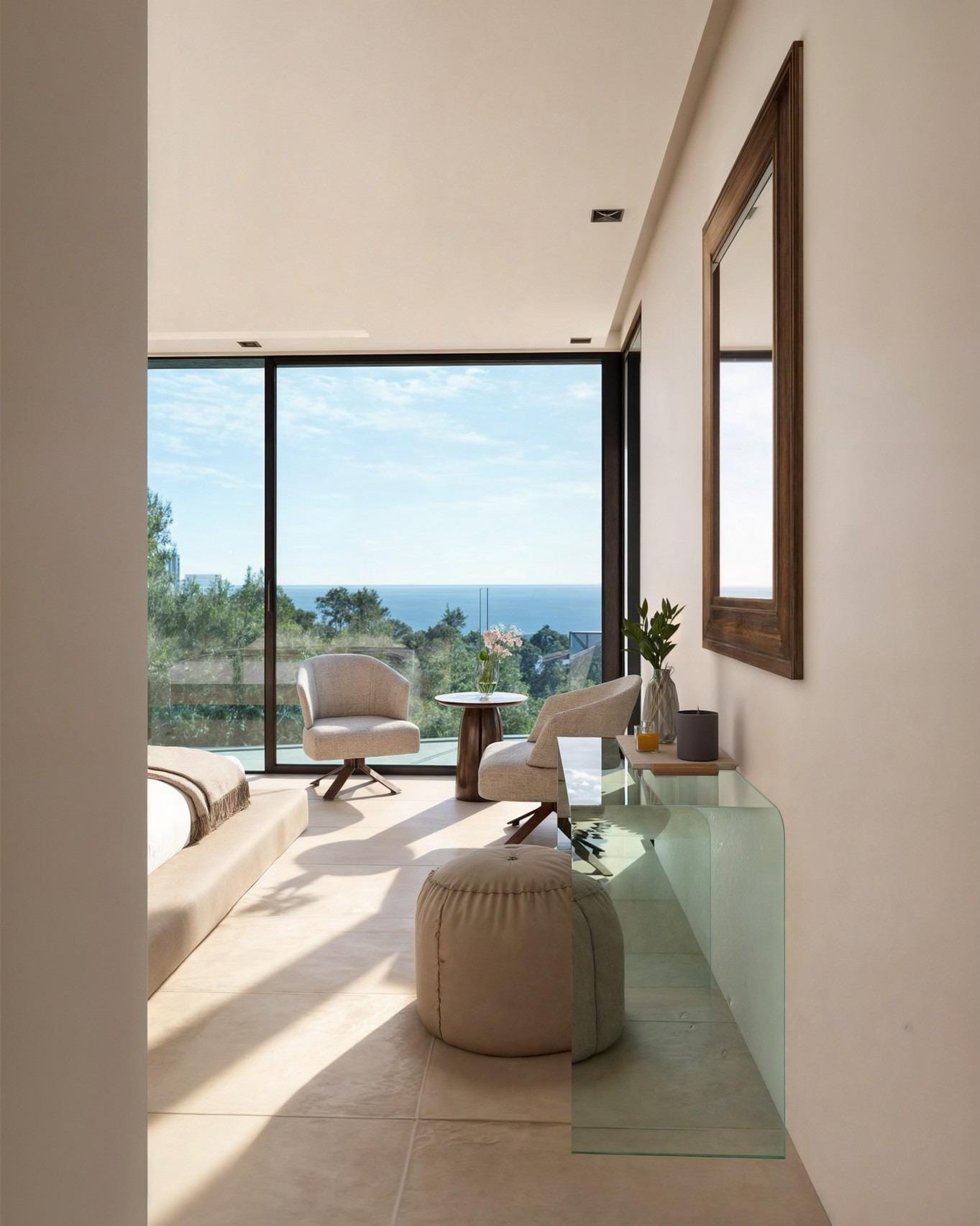 Exceptional New Build 4 Bedroom Villa with Infinity Pool and Panoramic Sea Views for Sale in Benissa Costa