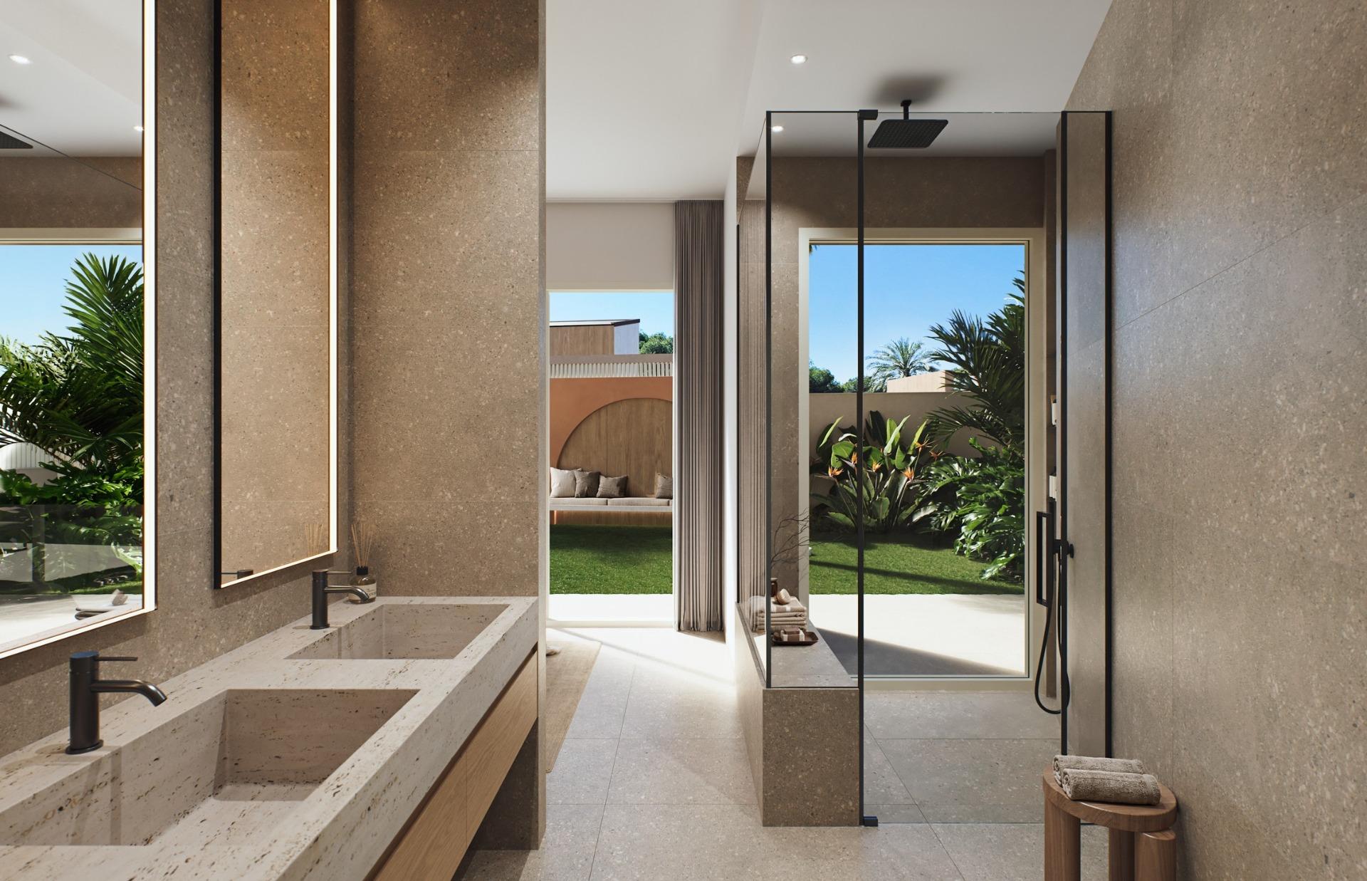 Elegant New Build 3 Bedroom Villa with Sea Views, Pool and Jacuzzi for Sale in Dehesa de Campoamor
