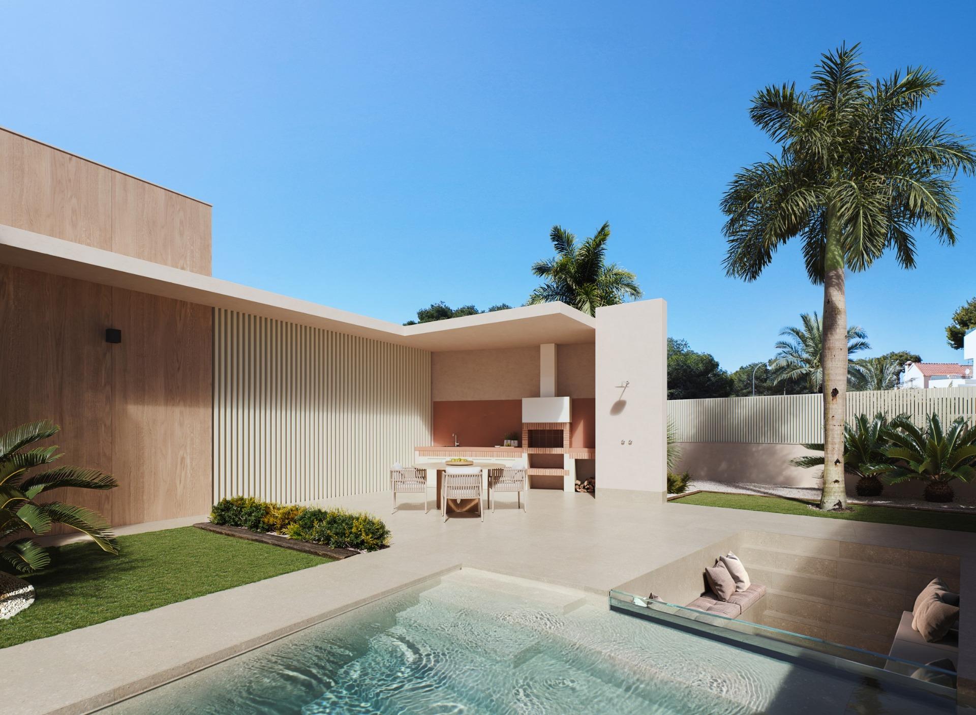 Spacious New Build 4 Bedroom Villa with Sea Views, Pool and Jacuzzi for Sale in Dehesa de Campoamor