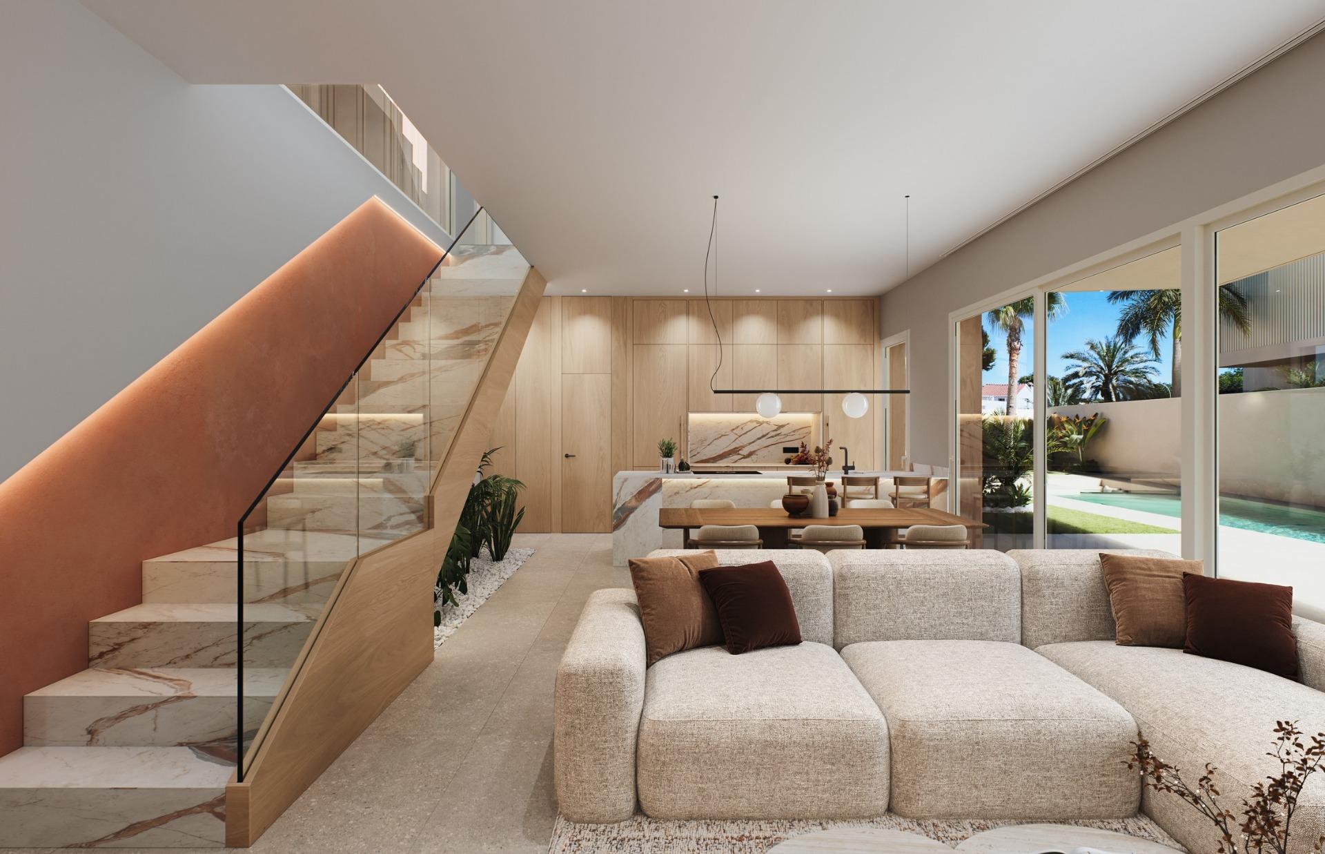 Elegant New Build 3 Bedroom Villa with Sea Views, Pool and Jacuzzi for Sale in Dehesa de Campoamor