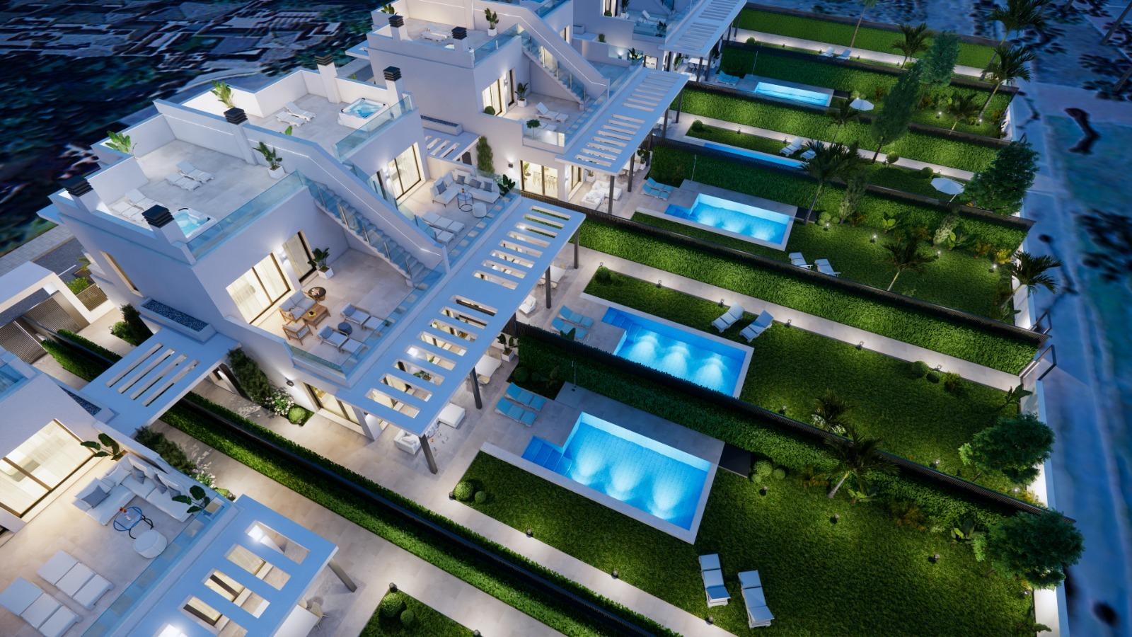 Luxury New Build 3 Bedroom Waterfront Villa with Private Pool for Sale in Los Alcázares