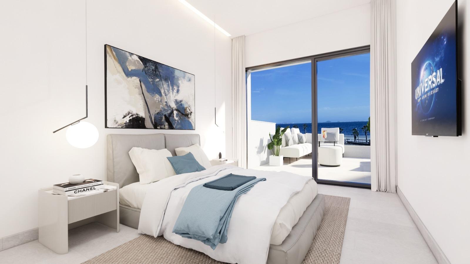 Luxury New Build 3 Bedroom Waterfront Villa with Private Pool for Sale in Los Alcázares