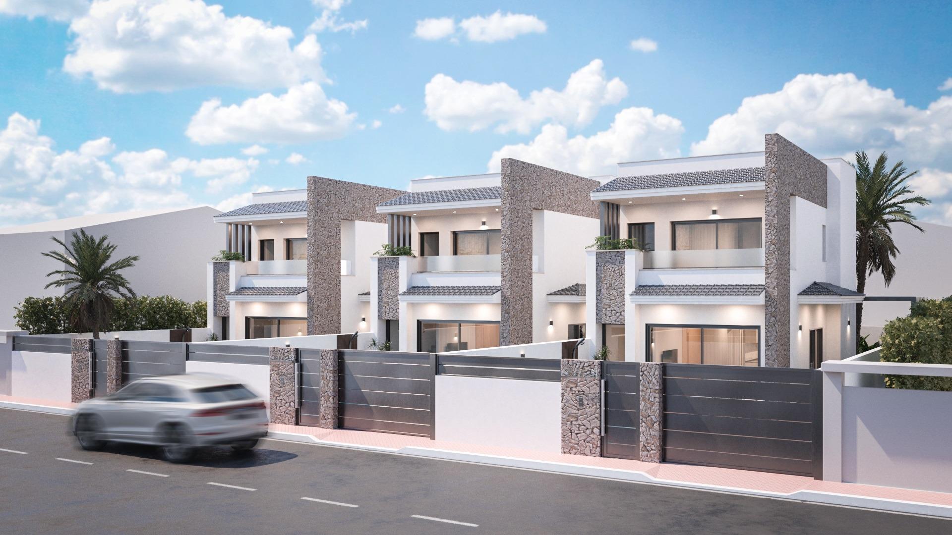 Luxury-Villas-in-San-Pedro-del-Pinatar-Modern-Living-in-a-Prime-Location-18 Sophisticated New Build 3 Bedroom Villa with Private Pool for Sale in San Pedro del Pinatar