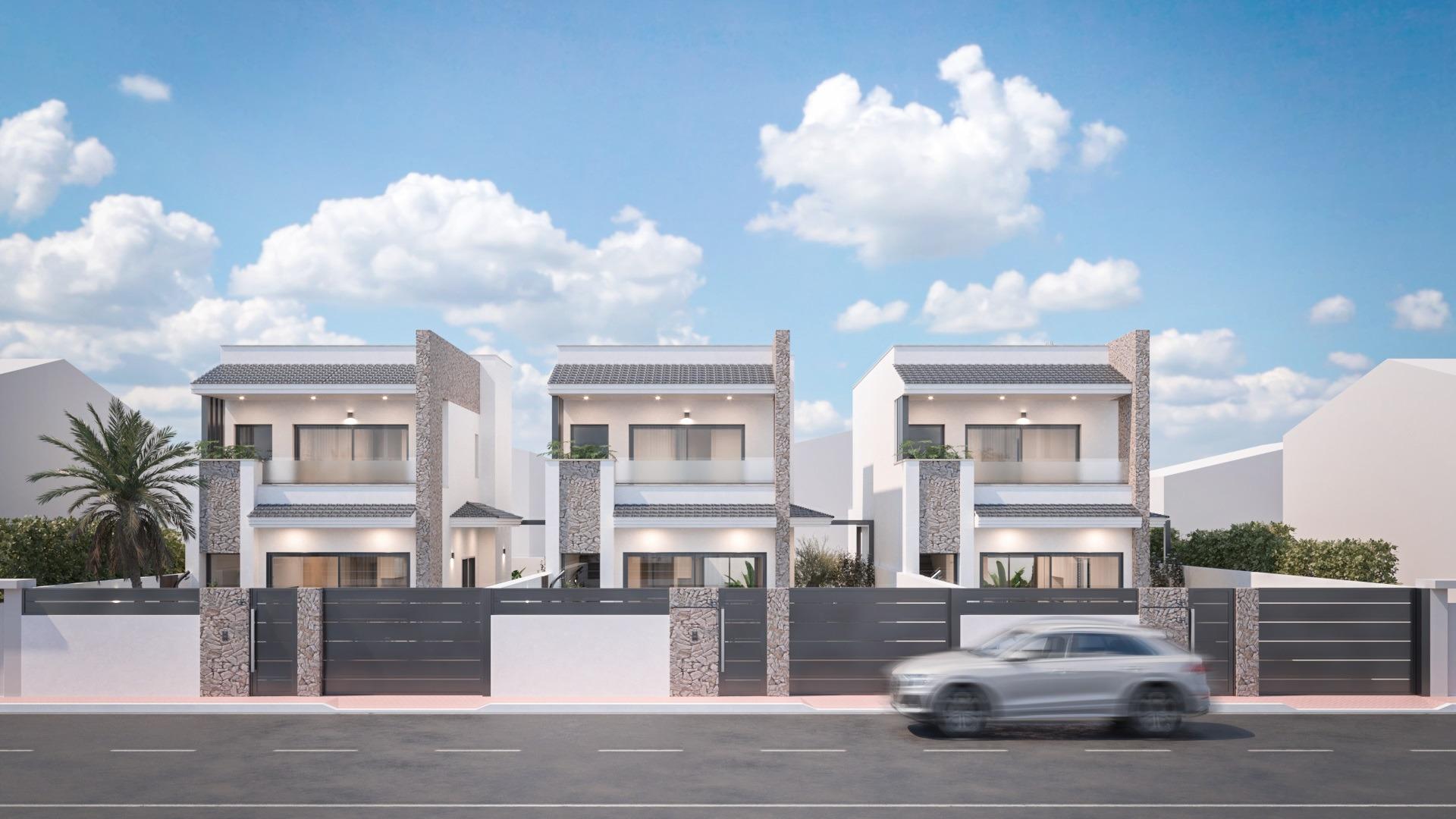 Luxury-Villas-in-San-Pedro-del-Pinatar-Modern-Living-in-a-Prime-Location-2 Sophisticated New Build 3 Bedroom Villa with Private Pool for Sale in San Pedro del Pinatar
