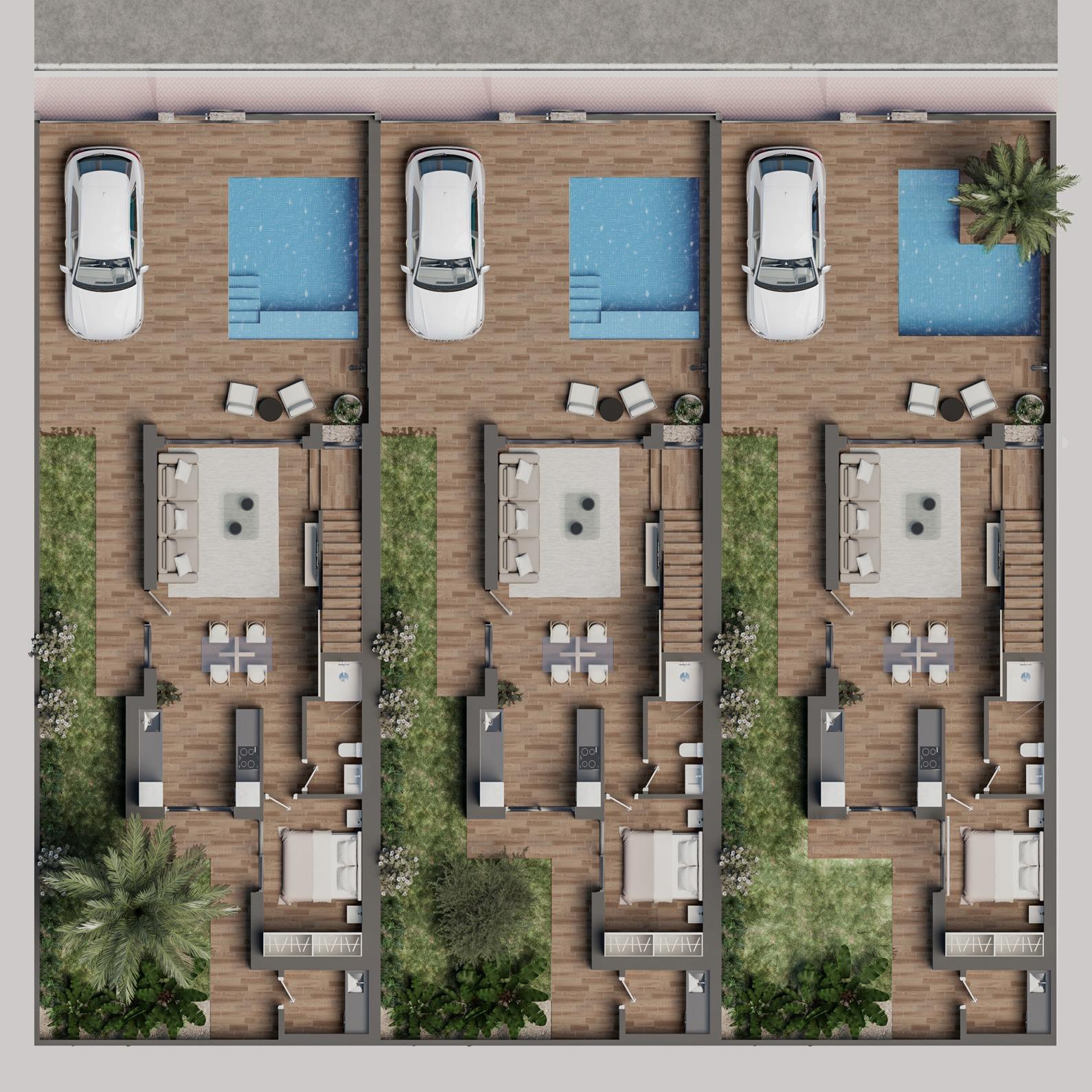 Luxury-Villas-in-San-Pedro-del-Pinatar-Modern-Living-in-a-Prime-Location-22 Sophisticated New Build 3 Bedroom Villa with Private Pool for Sale in San Pedro del Pinatar
