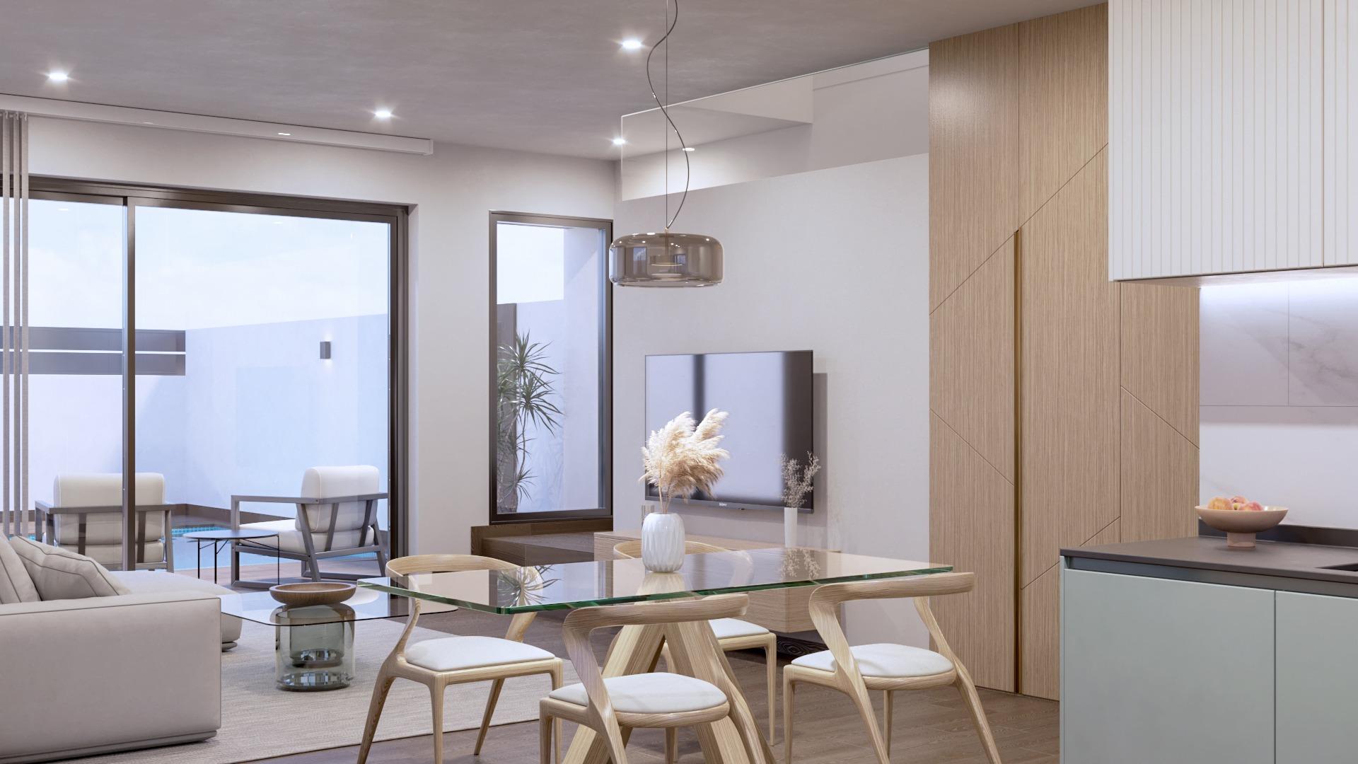 Luxury-Villas-in-San-Pedro-del-Pinatar-Modern-Living-in-a-Prime-Location-4 Sophisticated New Build 3 Bedroom Villa with Private Pool for Sale in San Pedro del Pinatar