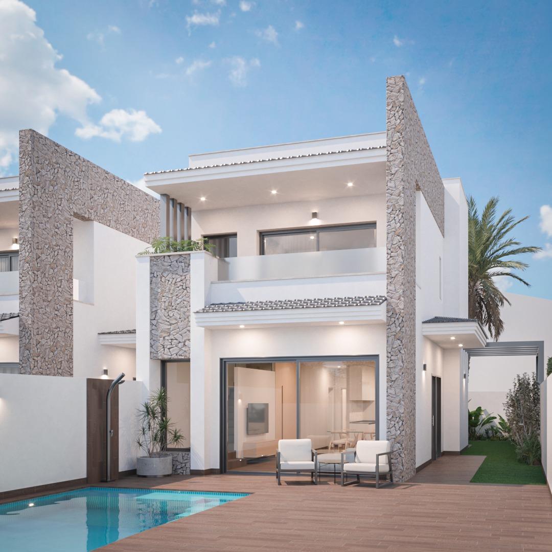 Luxury Villas in San Pedro del Pinatar – Modern Living in a Prime Location in Pueblo