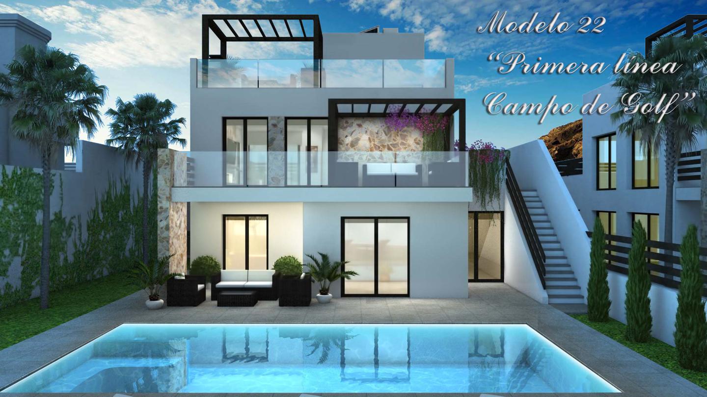 Luxury villa on the first line of the Golf course in Golf La Marquesa (Ciudad Quesada)