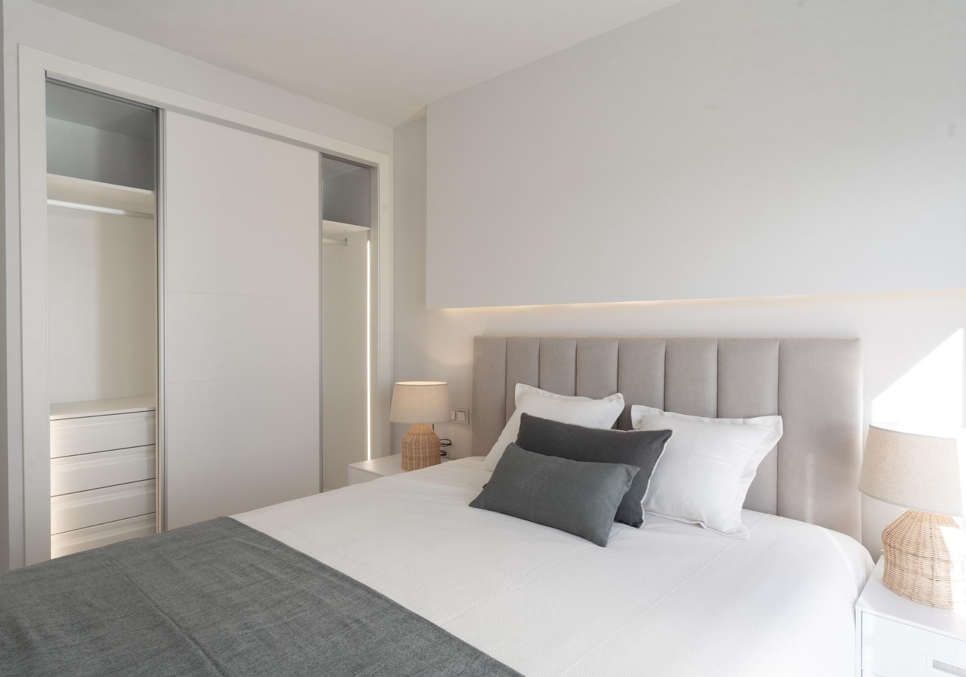 Bright New Build 2 Bedroom Apartment with Sea Views for Sale in Denia – 30m from the Beach