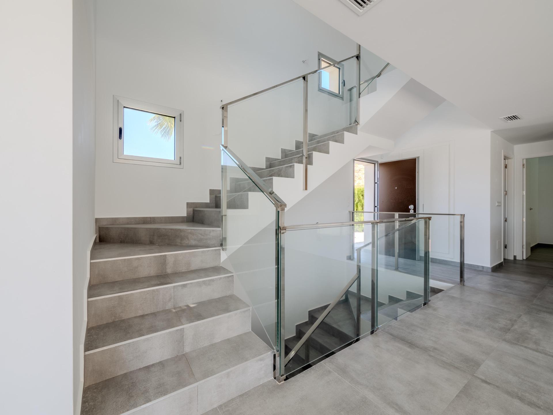 MODERN-DESIGN-VILLA-WITH-GOLF-VIEWS-20 Impressive Key Ready 4 Bedroom Villa with Golf Views and Basement for Sale in Algorfa, La Finca