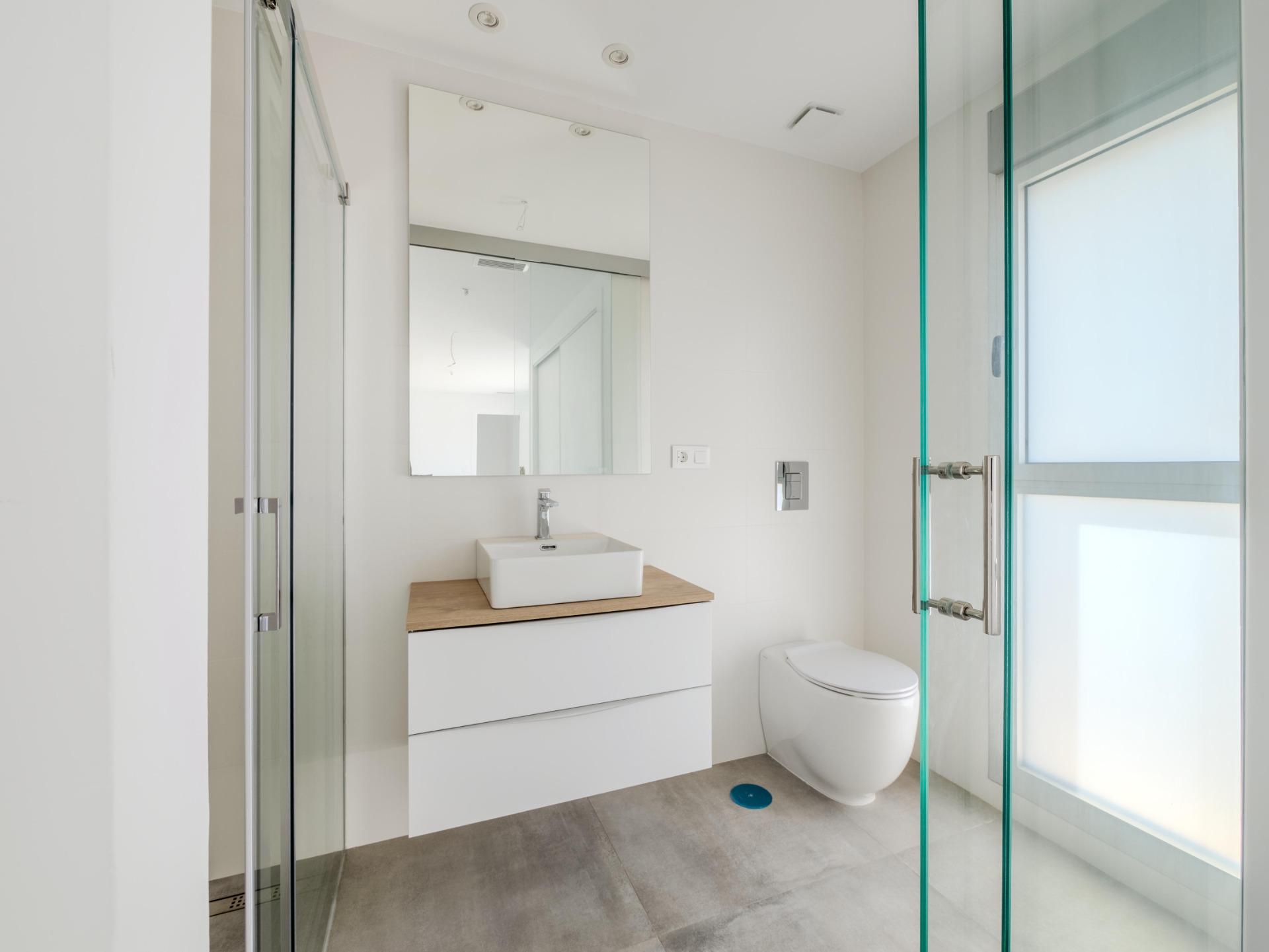 MODERN-DESIGN-VILLA-WITH-GOLF-VIEWS-22 Impressive Key Ready 4 Bedroom Villa with Golf Views and Basement for Sale in Algorfa, La Finca