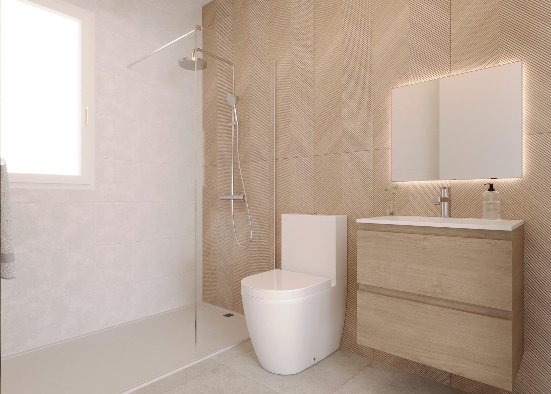 Modern New Build 3 Bedroom Townhouse with Basement and Solarium for Sale in Balcón de Finestrat, Costa Blanca