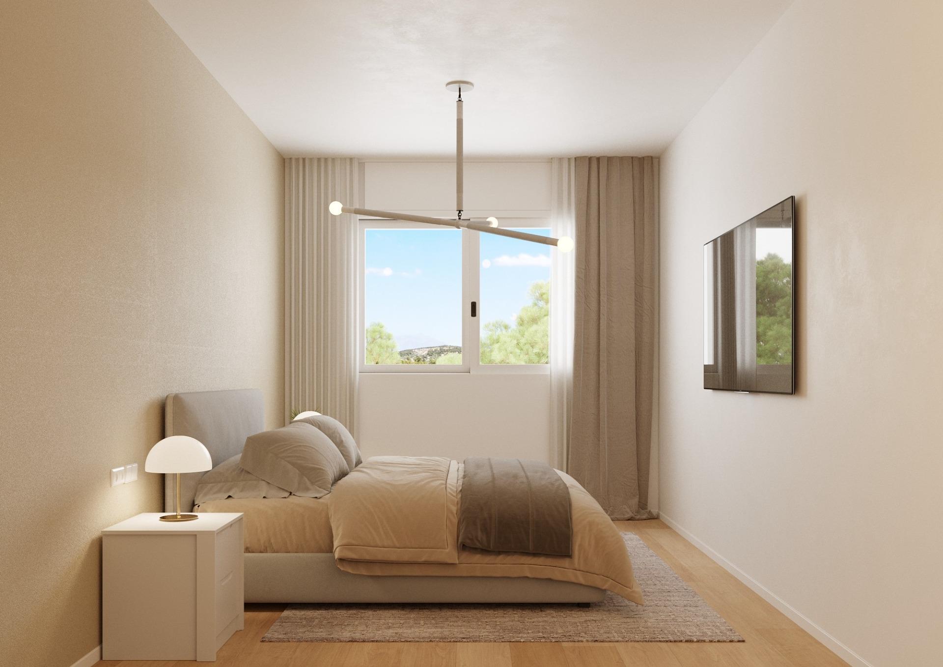 Modern New Build 3 Bedroom Townhouse with Basement and Solarium for Sale in Balcón de Finestrat, Costa Blanca