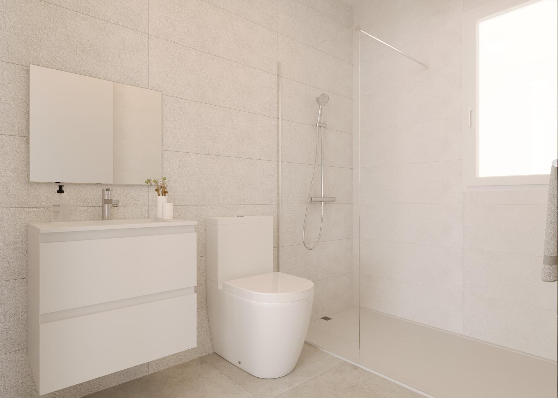 Modern New Build 3 Bedroom Townhouse with Basement and Solarium for Sale in Balcón de Finestrat, Costa Blanca