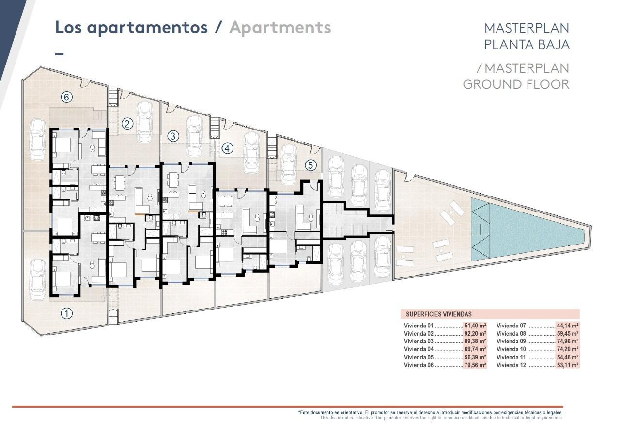 Elevated New Build 1 Bedroom Penthouse with Private Solarium for Sale in San Pedro del Pinatar