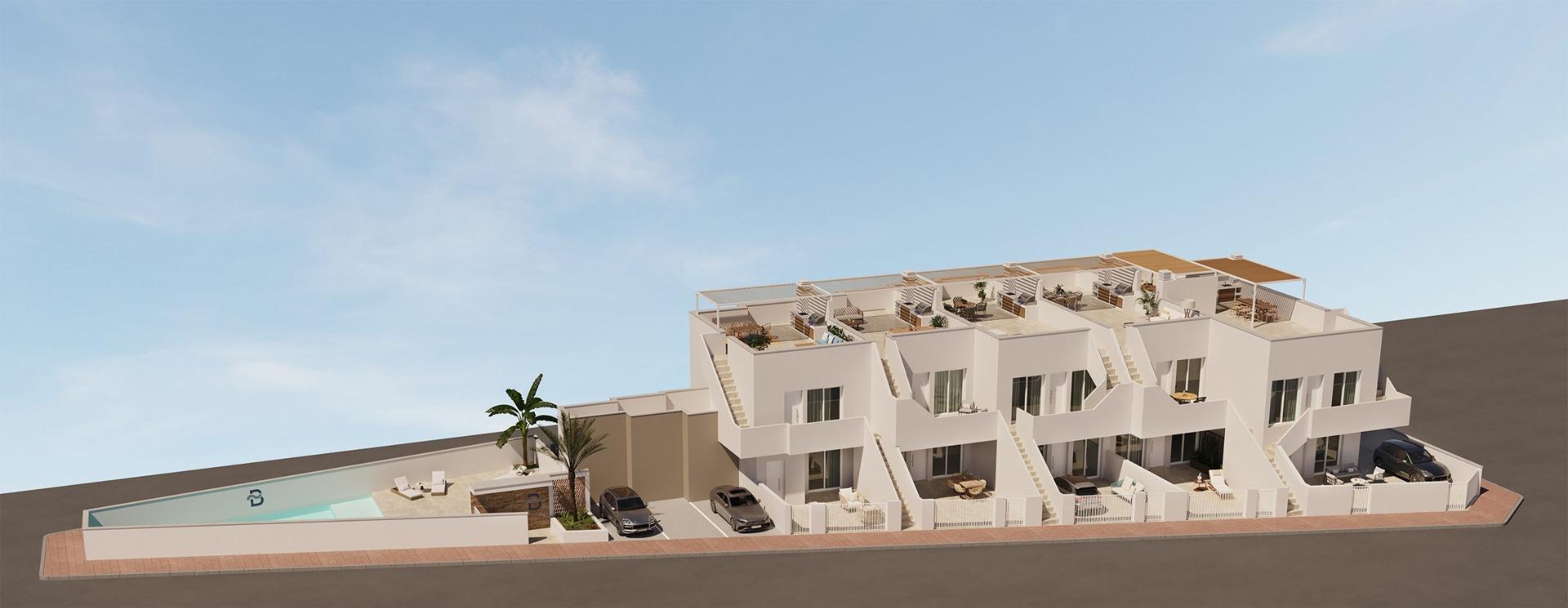 Elevated New Build 1 Bedroom Penthouse with Private Solarium for Sale in San Pedro del Pinatar