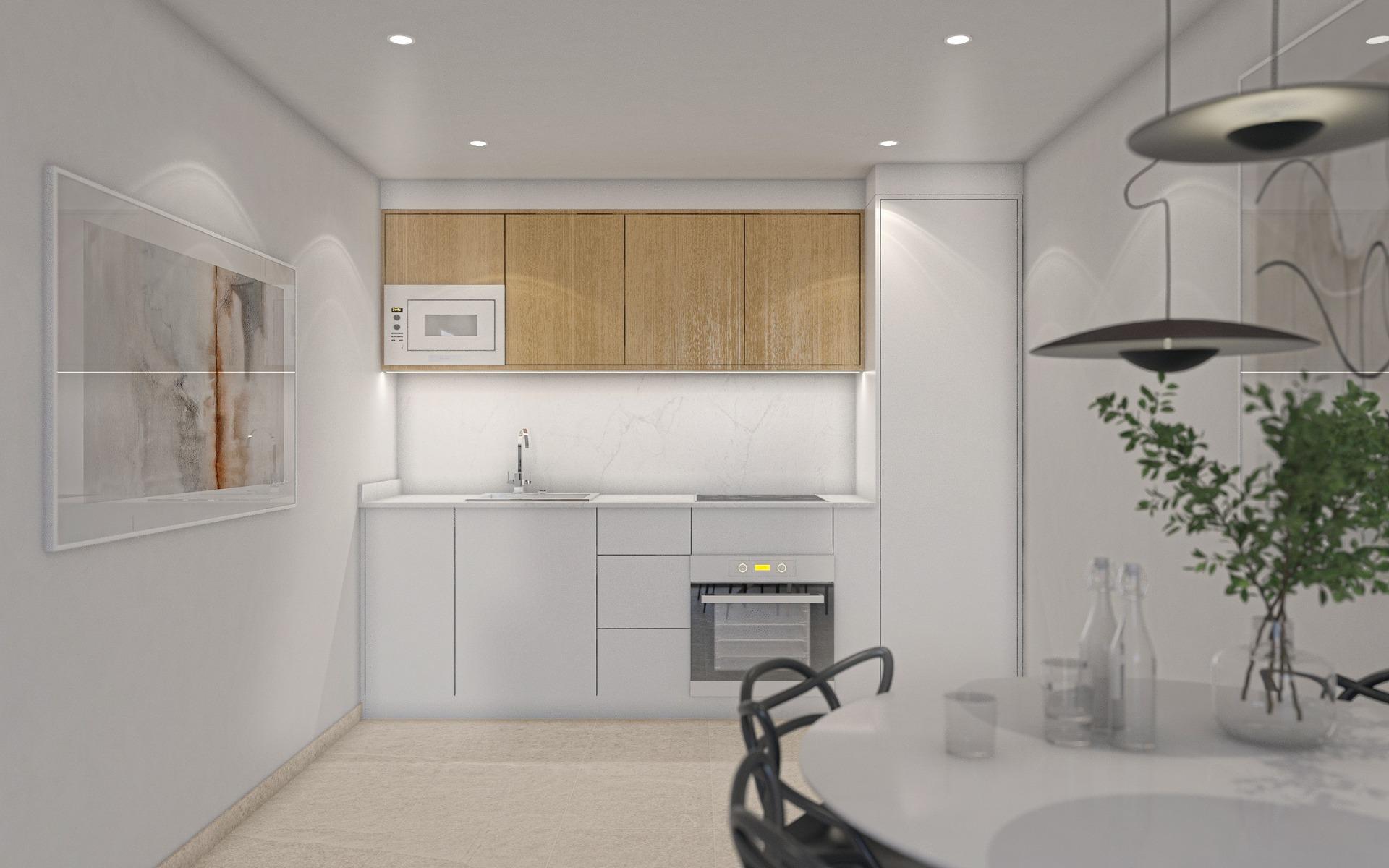 Modern-Apartments-with-comunal-Pool-Near-the-Beach-in-San-Pedro-del-Pinatar-5 Modern New Build 2 Bedroom Ground Floor Apartment with Garden for Sale in San Pedro del Pinatar