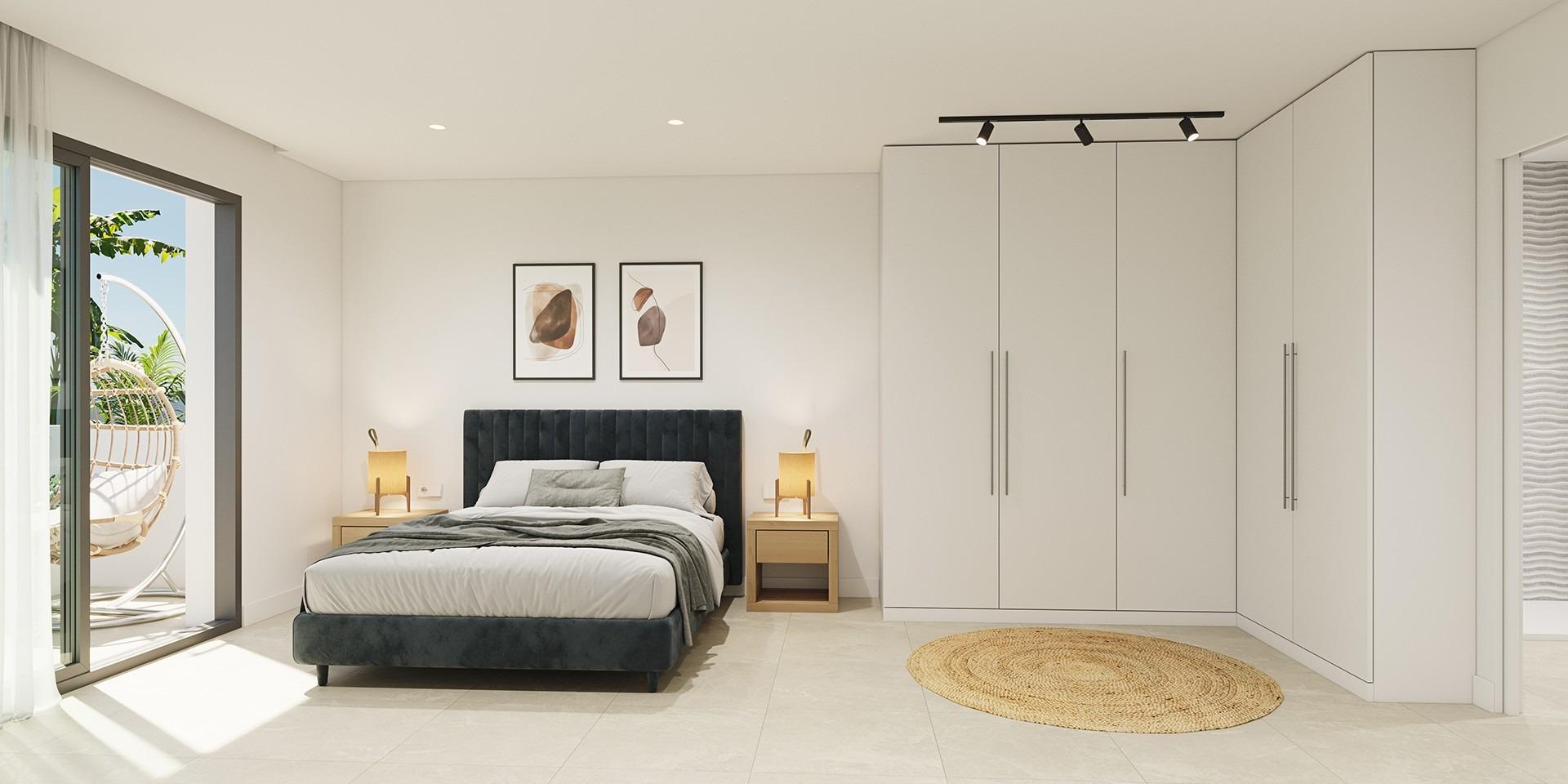 Modern-Apartments-with-comunal-Pool-Near-the-Beach-in-San-Pedro-del-Pinatar-7 Modern New Build 2 Bedroom Ground Floor Apartment with Garden for Sale in San Pedro del Pinatar
