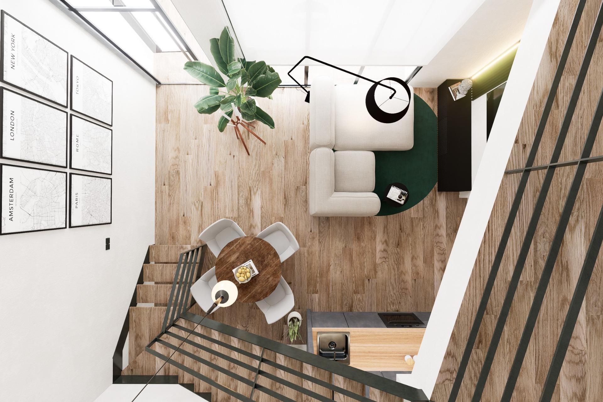 Modern-Duplex-Loft-Apartments-in-the-Heart-of-Alicante-6 Modern New Build 2 Bedroom Duplex Loft with Private Terrace for Sale in Alicante City Centre