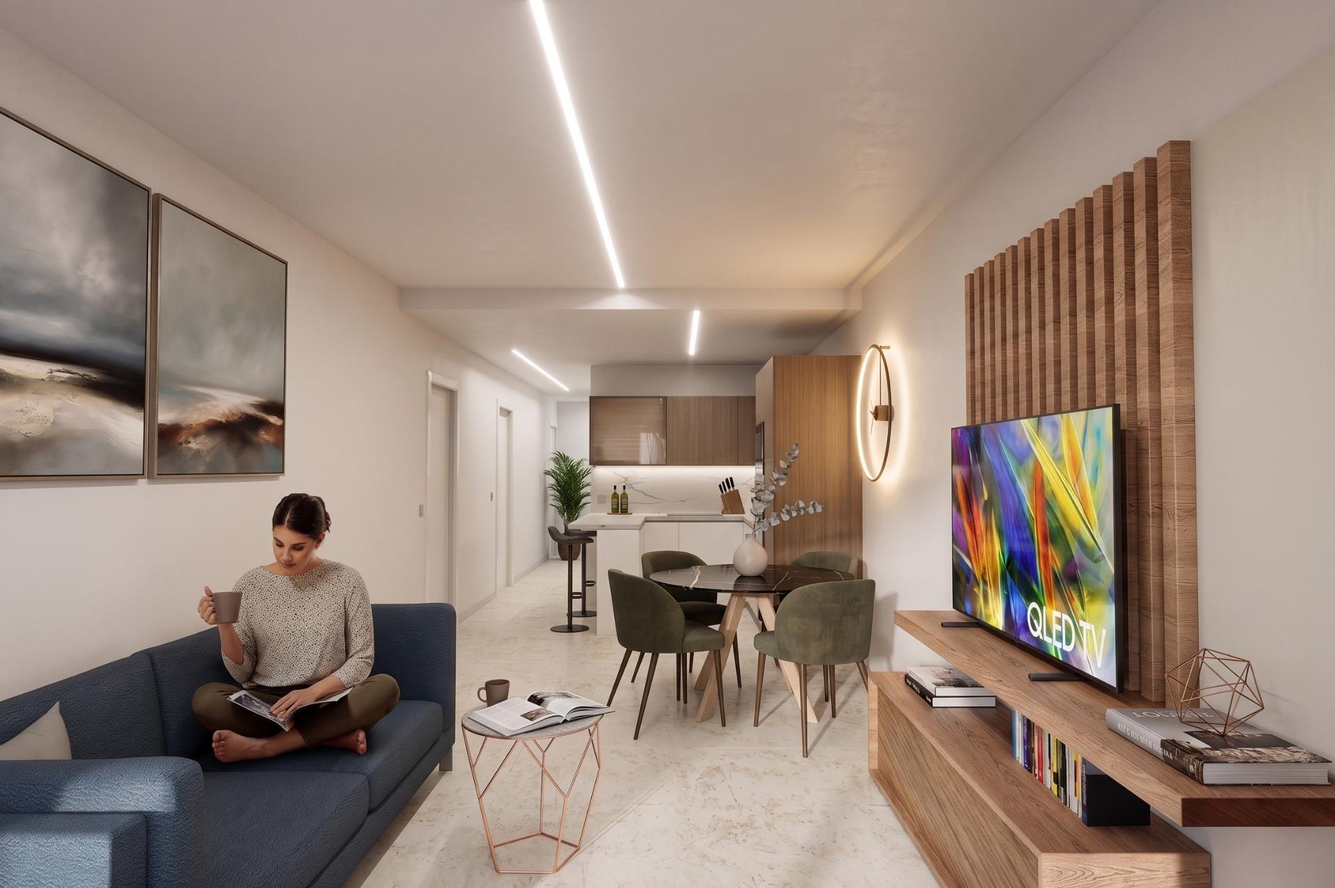 Modern-Furnished-Apartments-in-El-Raso-Guardamar-Contemporary-Living-Near-the-Beach-and-Golf-4 Exclusive New Build Fully Furnished 3 Bedroom Penthouse with Solarium for Sale in El Raso, Guardamar del Segura