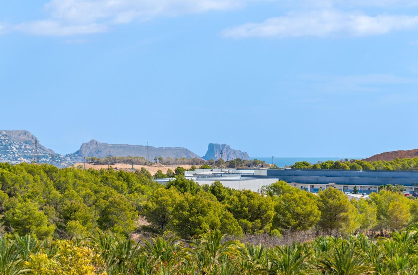 Modern Luxury 4 Bedroom Villa with Sea and Mountain Views for Sale in Polop de la Marina