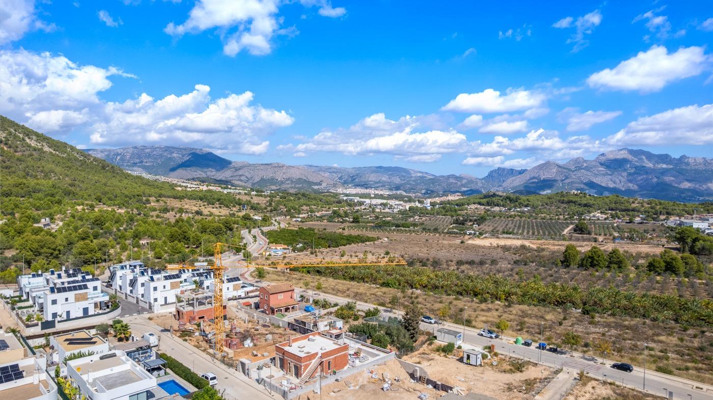 Modern Luxury 4 Bedroom Villa with Sea and Mountain Views for Sale in Polop de la Marina