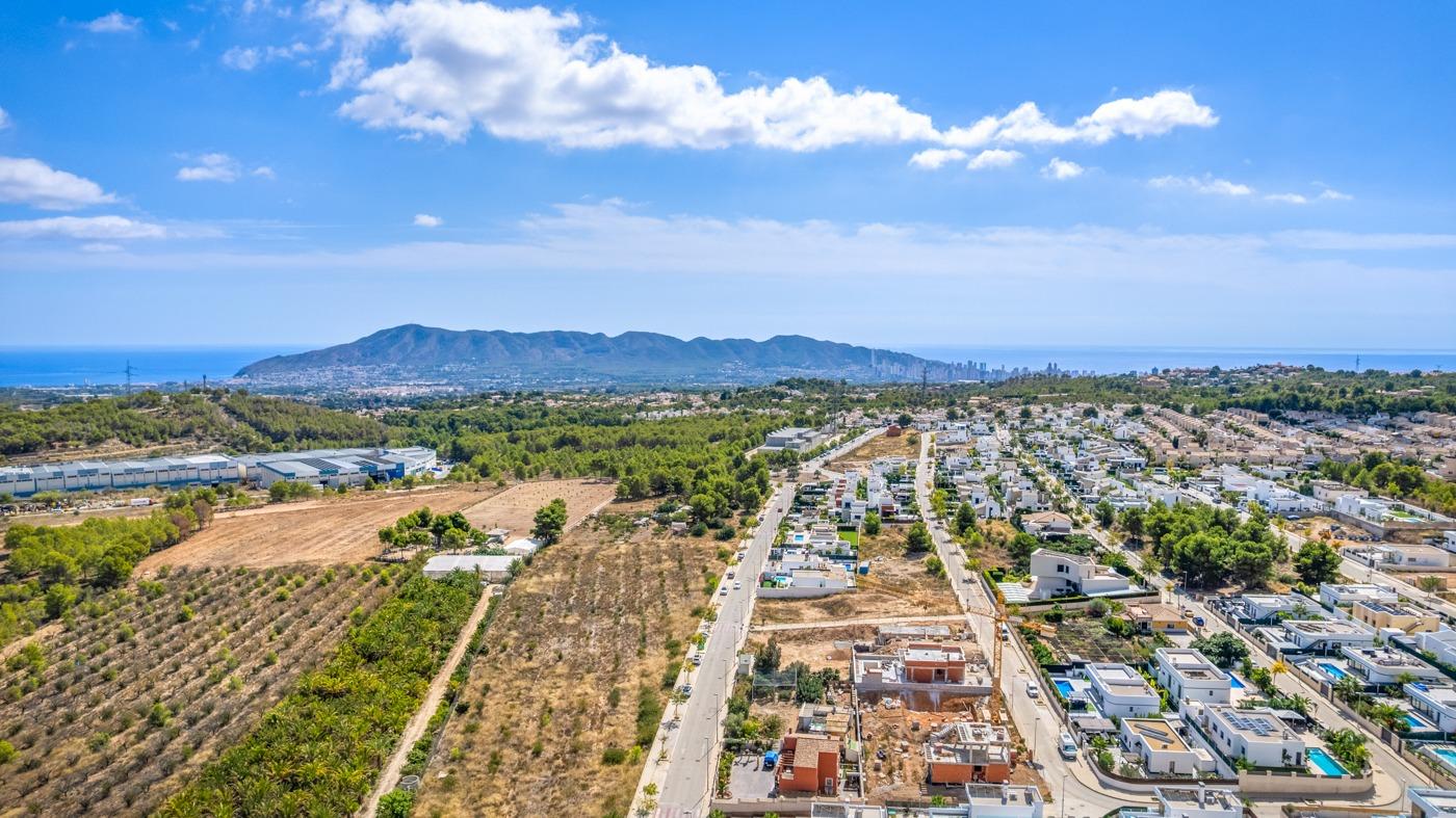 Modern Luxury 4 Bedroom Villa with Sea and Mountain Views for Sale in Polop de la Marina