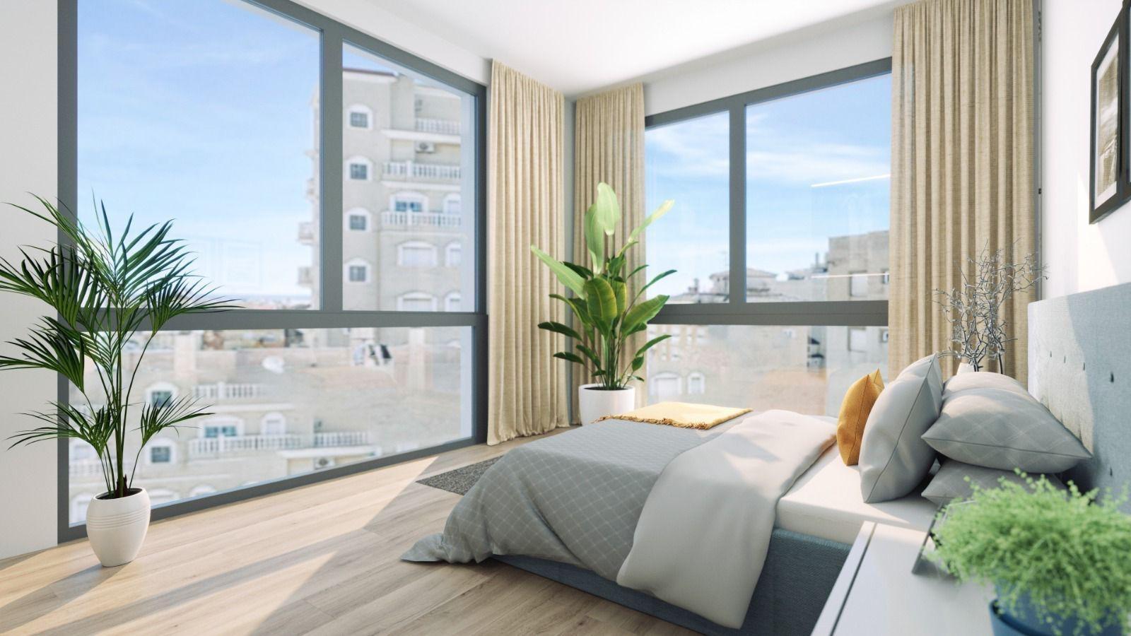 Modern-New-Build-Apartments-in-Central-Torrevieja-Costa-Blanca-17 Resort-Style New Build 2 Bedroom Penthouse with Heated Pool, Sauna and Jacuzzi for Sale in Central Torrevieja
