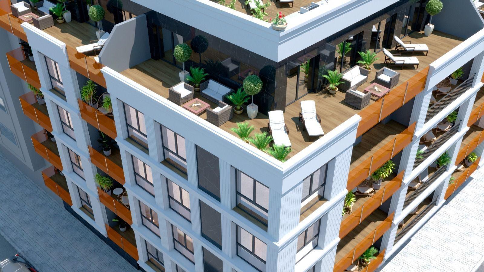 Modern-New-Build-Apartments-in-Central-Torrevieja-Costa-Blanca-2 Resort-Style New Build 2 Bedroom Penthouse with Heated Pool, Sauna and Jacuzzi for Sale in Central Torrevieja