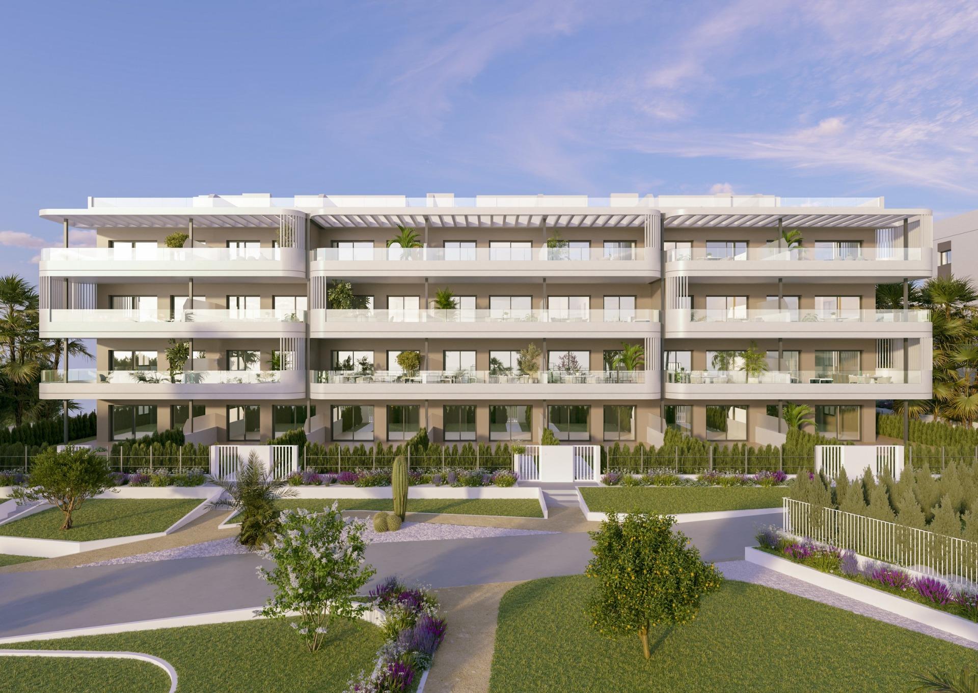 Elevated New Build 2 Bedroom Penthouse with Private Solarium for Sale in La Hoya, Torrevieja
