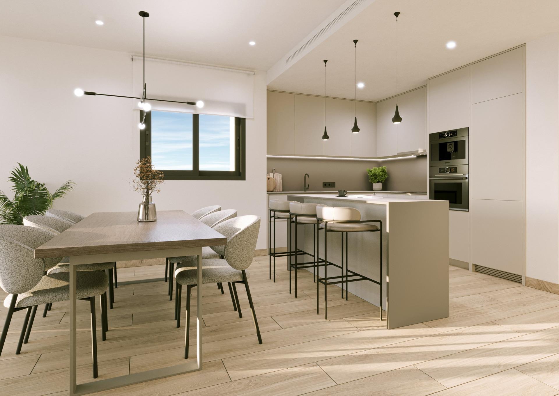 Bright New Build 2 Bedroom Apartment with Large Terrace for Sale in La Hoya, Torrevieja
