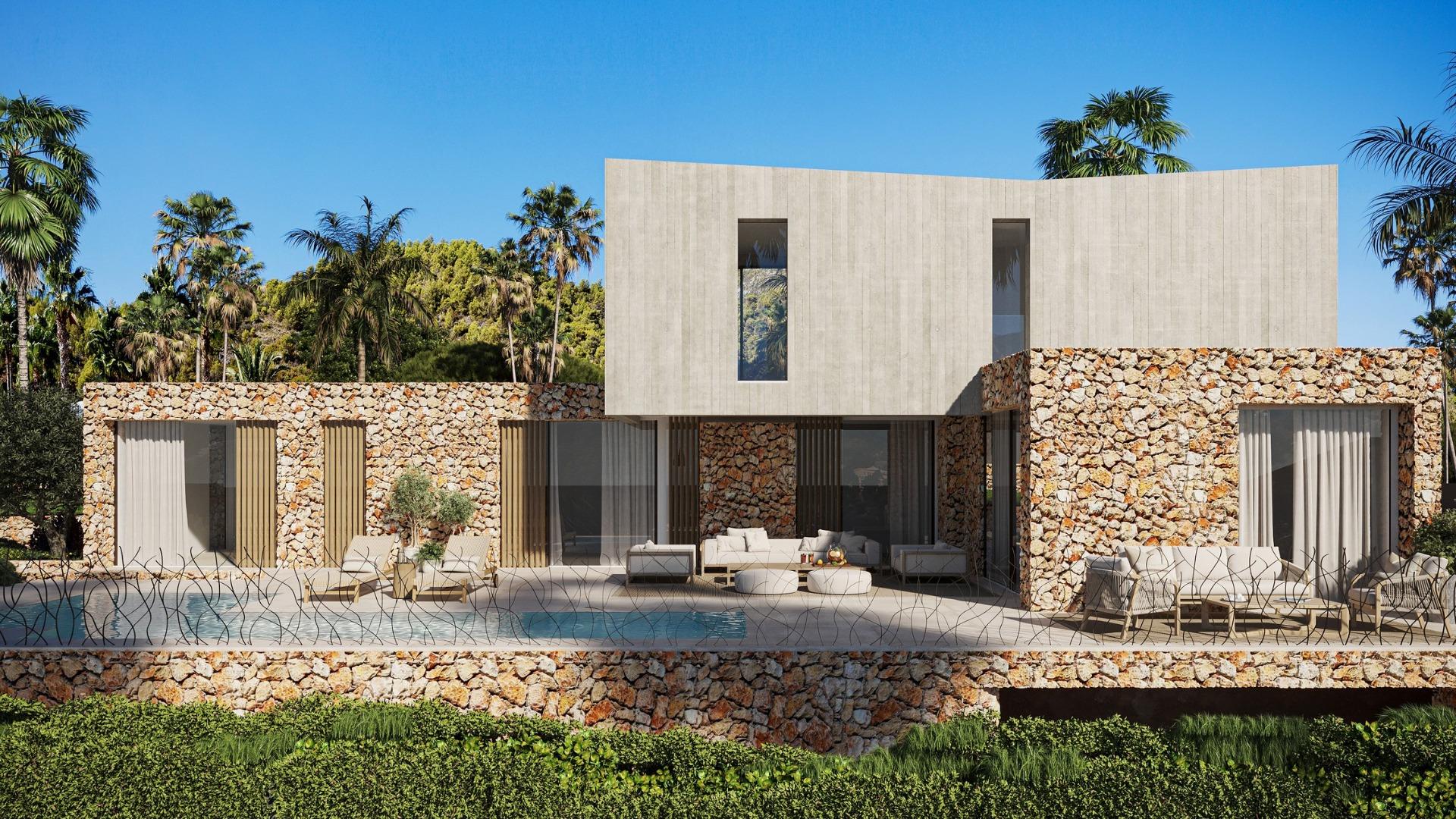 Modern New Build 4 Bedroom Villa with Pool and Basement for Sale in Valle del Sol, Javea