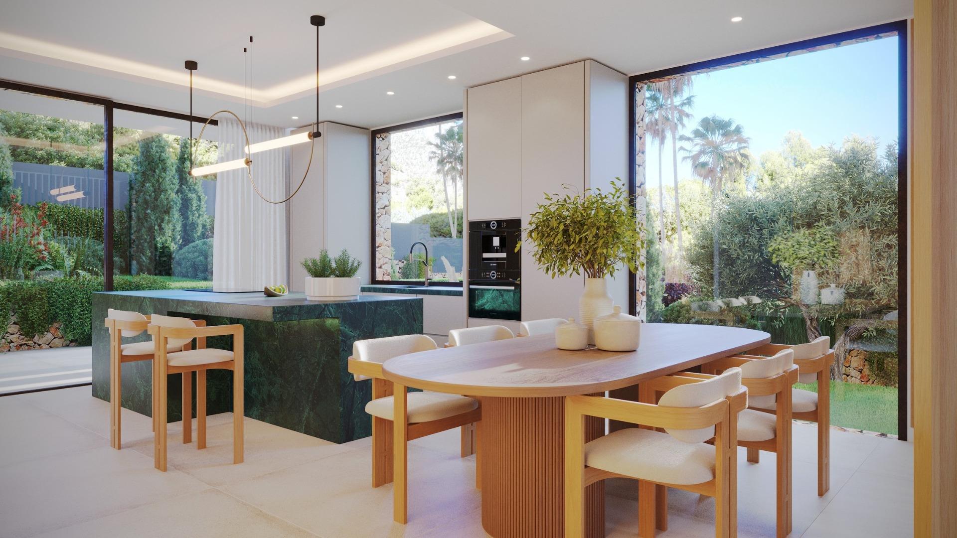 Modern New Build 4 Bedroom Villa with Pool and Basement for Sale in Valle del Sol, Javea