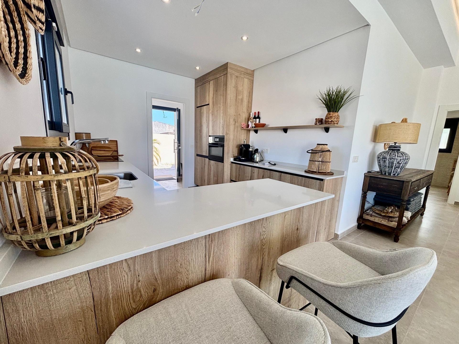 Single-Storey New Build Villa with Private Pool and Solarium for Sale in Rafal, Costa Blanca
