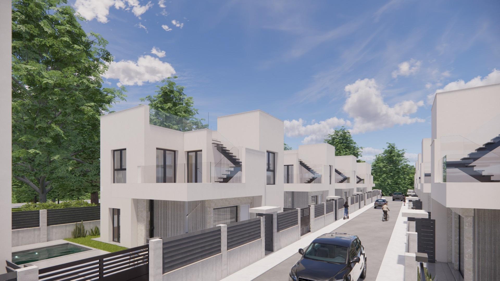Spacious New Build 4 Bedroom Detached Villa with Private Pool for Sale in Los Montesinos