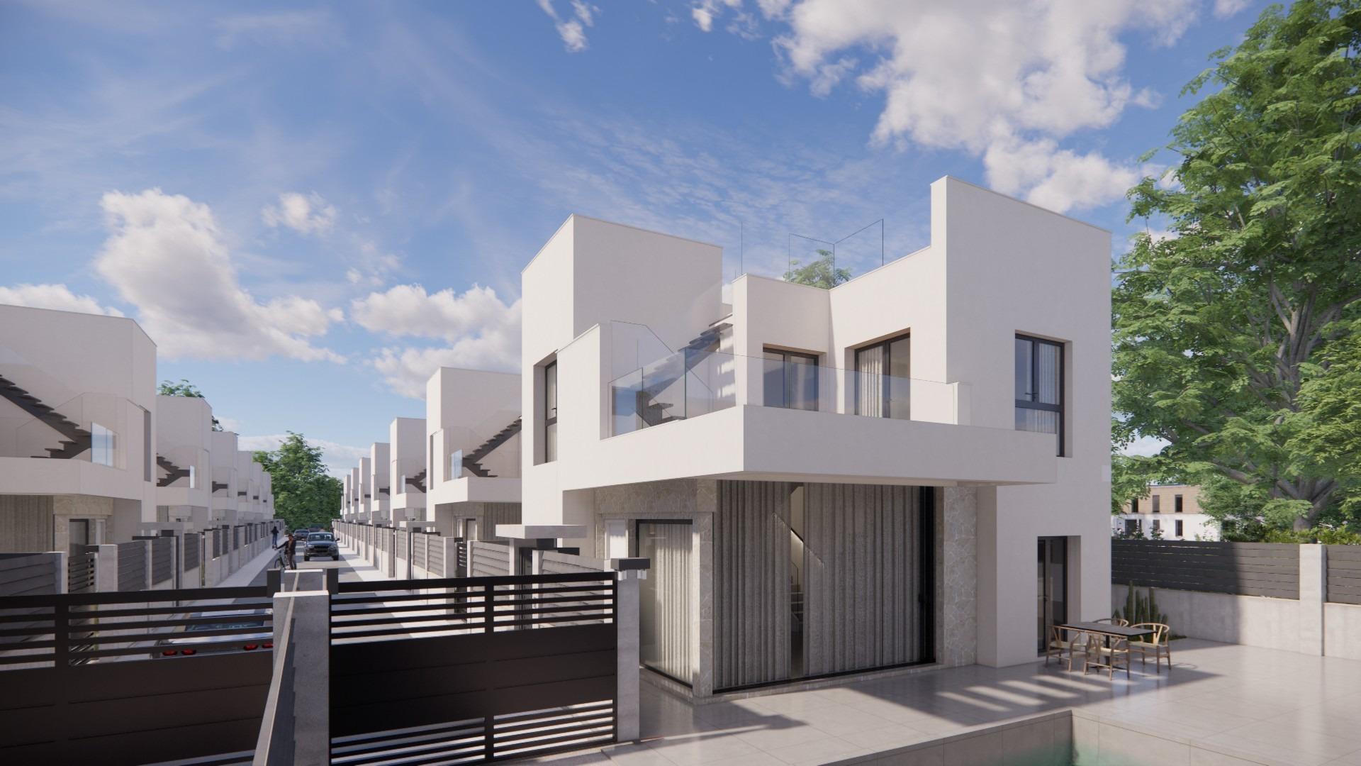 Spacious New Build 4 Bedroom Detached Villa with Private Pool for Sale in Los Montesinos