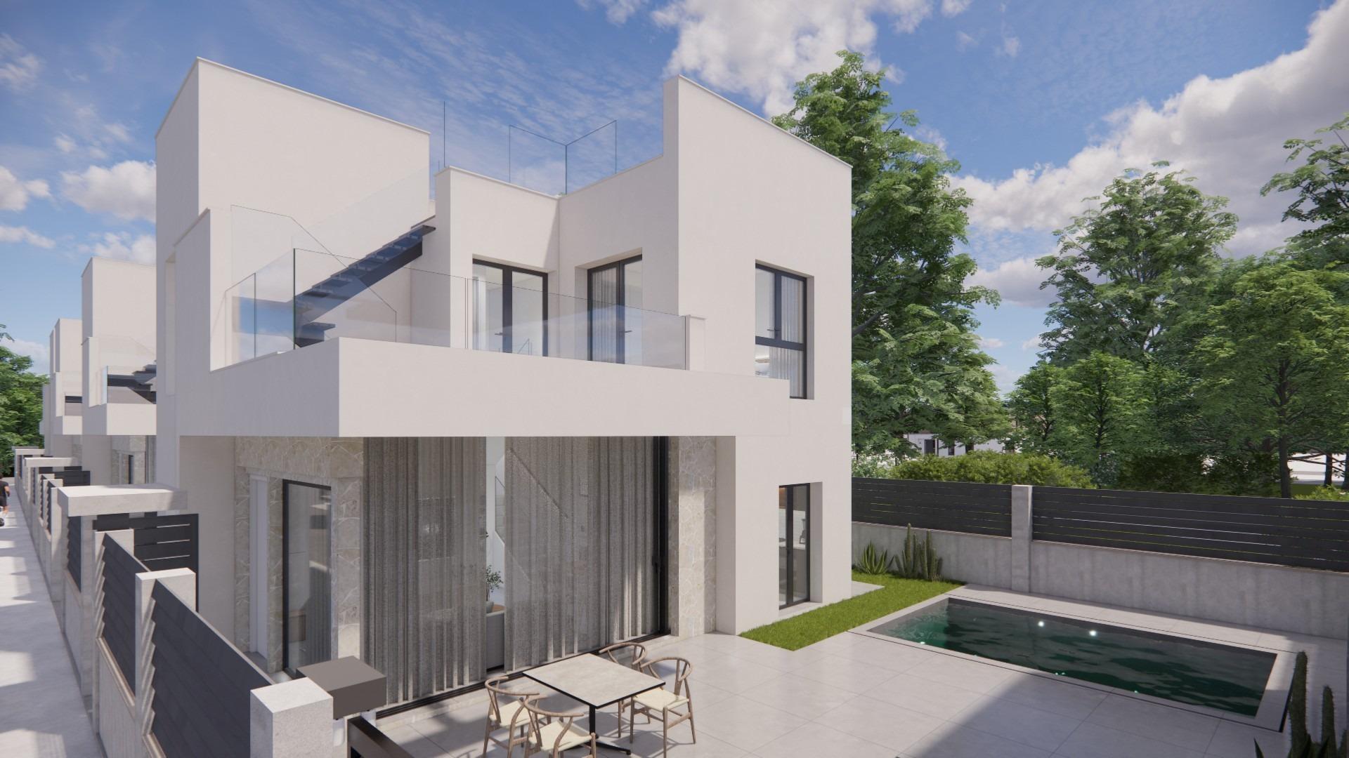 Spacious New Build 4 Bedroom Detached Villa with Private Pool for Sale in Los Montesinos