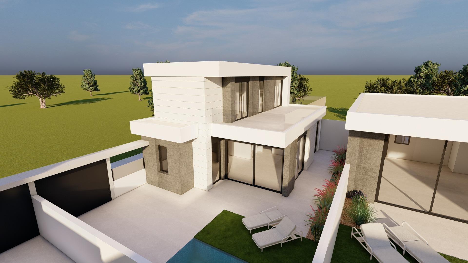 Elegant New Build 3 Bedroom Villa with Private Pool for Sale in Pilar de la Horadada, Near the Beach
