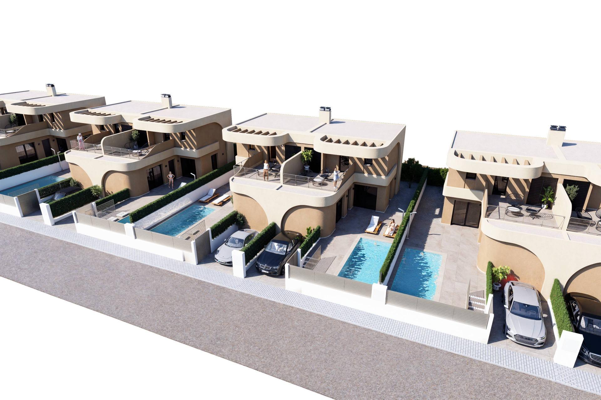 Modern New Build 3 Bedroom Semi-Detached Villa for Sale in Daya Nueva, Costa Blanca