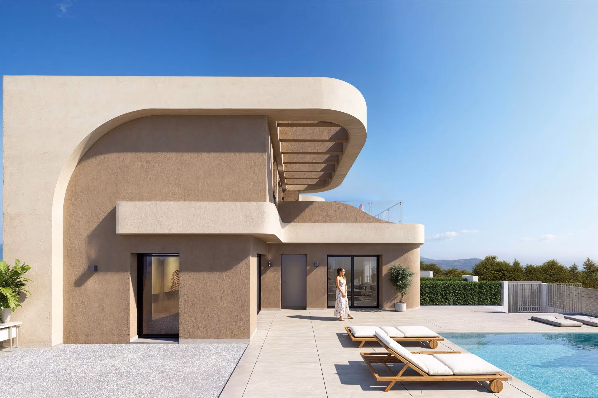 Modern-Semi-Detached-Villas-in-Daya-Nueva-with-Contemporary-Design-and-Excellent-Connectivity-4 Nowoczesna willa z rynku pierwotnego z 3 sypialniami w zabudowie bliźniaczej na sprzedaż w Daya Nueva, Costa Blanca