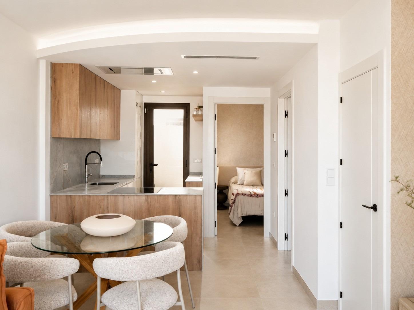 Spacious New Build 3 Bedroom Townhouse with Solarium and Communal Pool for Sale in Dolores
