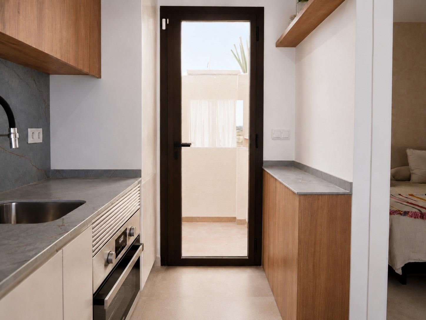Modern New Build 2 Bedroom Townhouse with Solarium and Communal Pool for Sale in Dolores