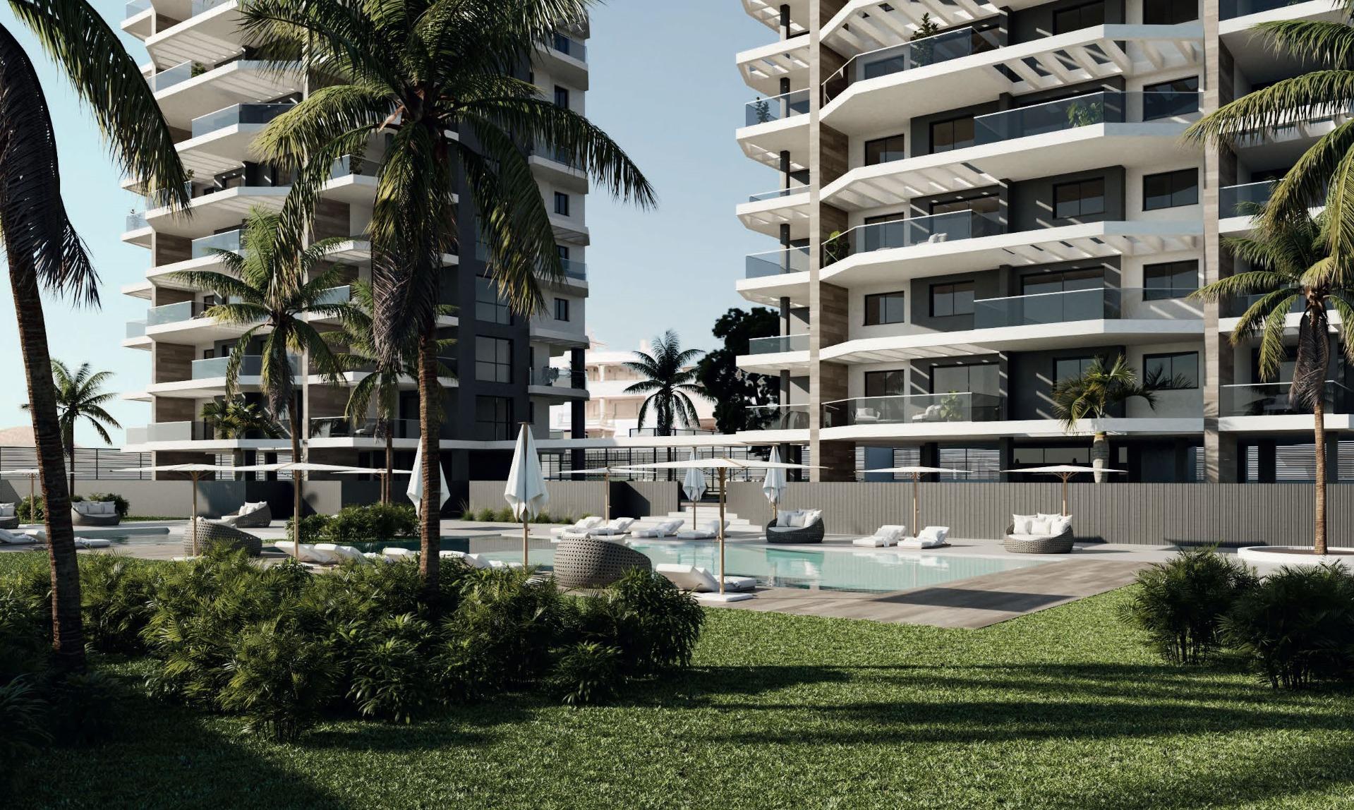 Elegant New Build 3 Bedroom Apartment with Sea Views for Sale in Calpe