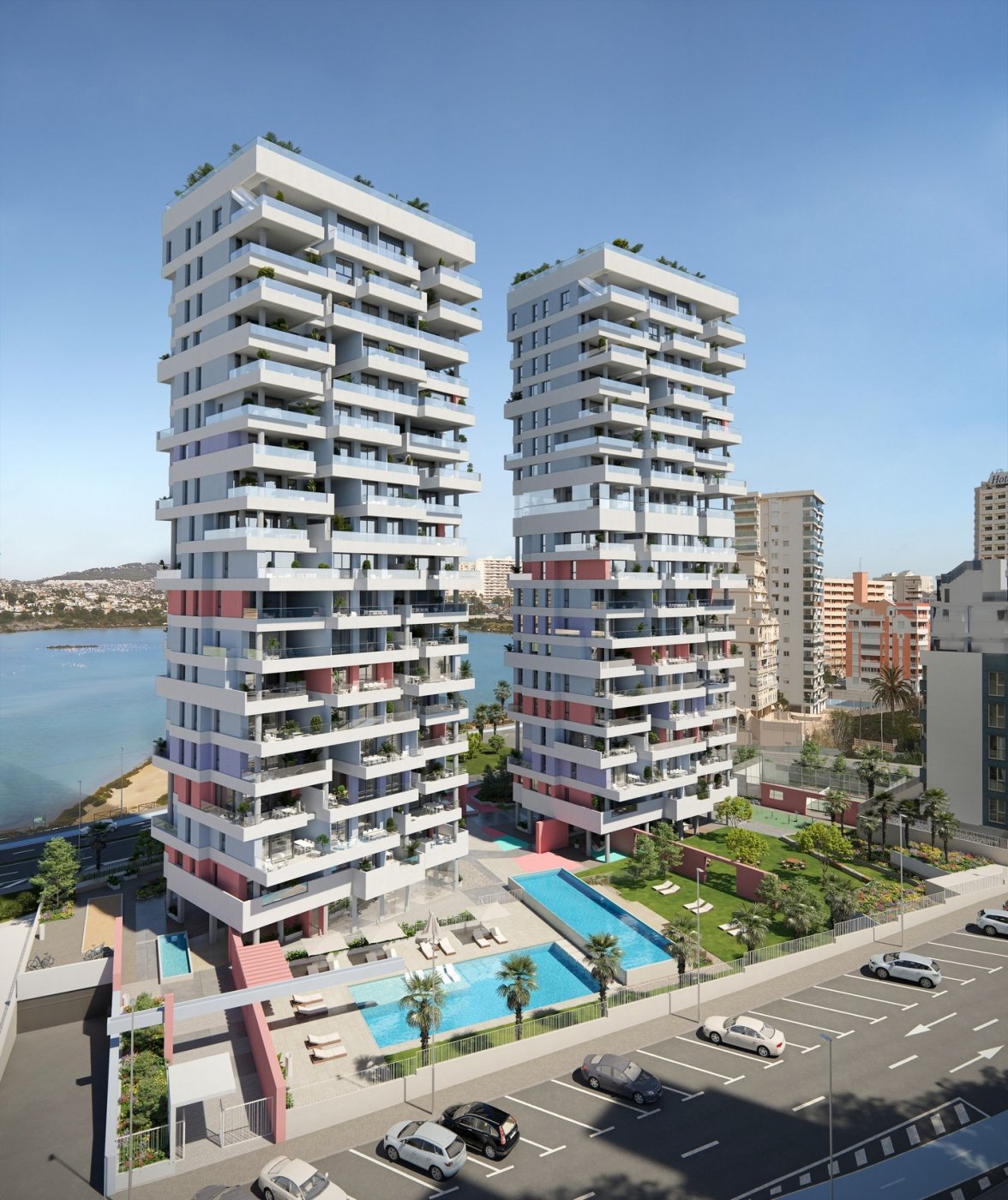 Luxury New Build 2 Bedroom Apartment for Sale in Calpe – Sea and Salt Lake Views