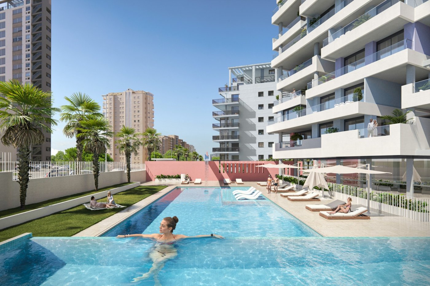 Luxury New Build 2 Bedroom Apartment for Sale in Calpe – Sea and Salt Lake Views