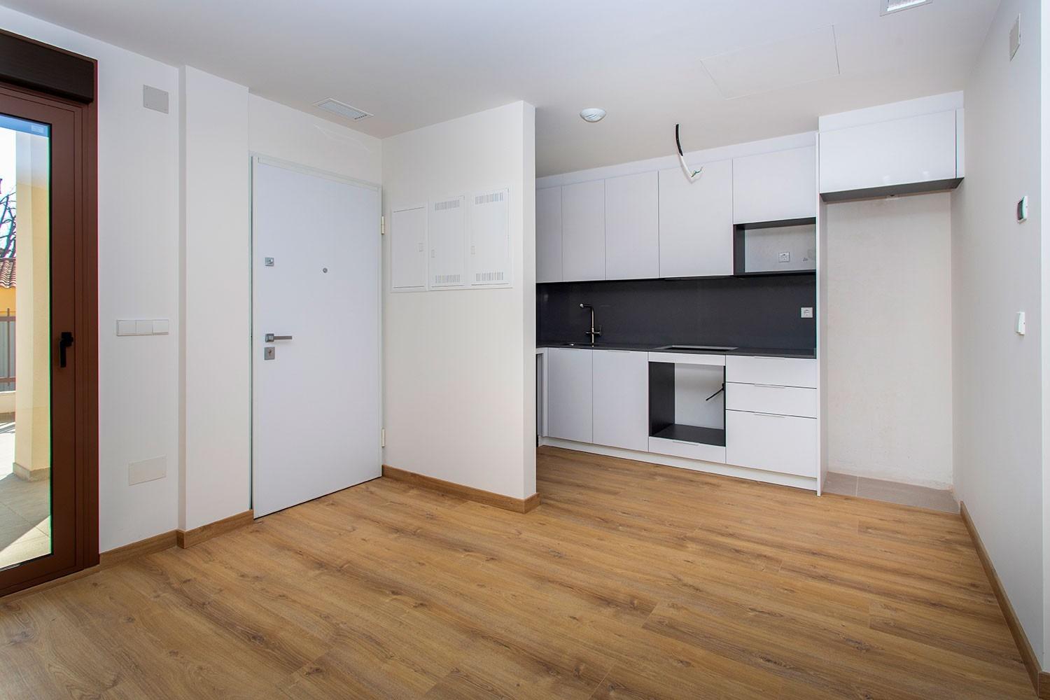 Key-Ready New Build 3 Bedroom Ground Floor Apartment with Private Garden for Sale in Hondón de las Nieves