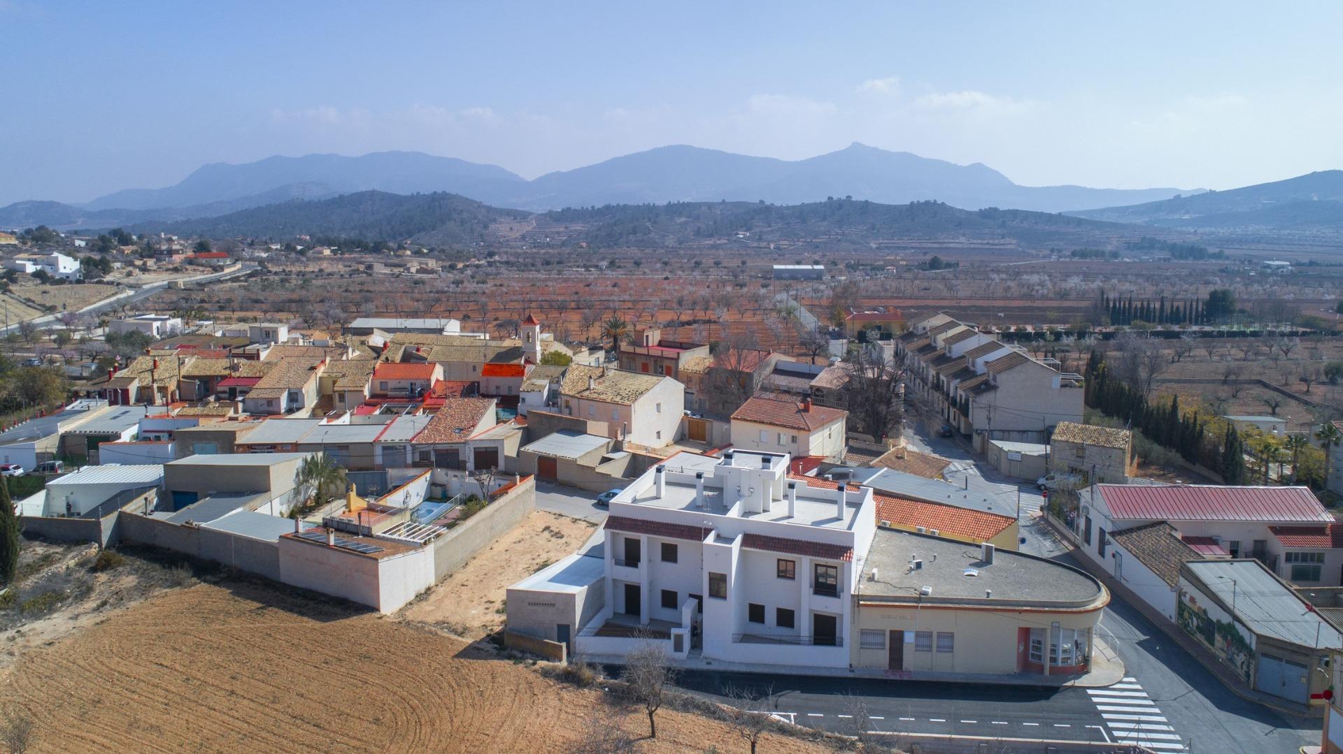 Key-Ready New Build 3 Bedroom Top Floor Apartment with 99 m² Terrace and Solarium for Sale in Hondón de las Nieves